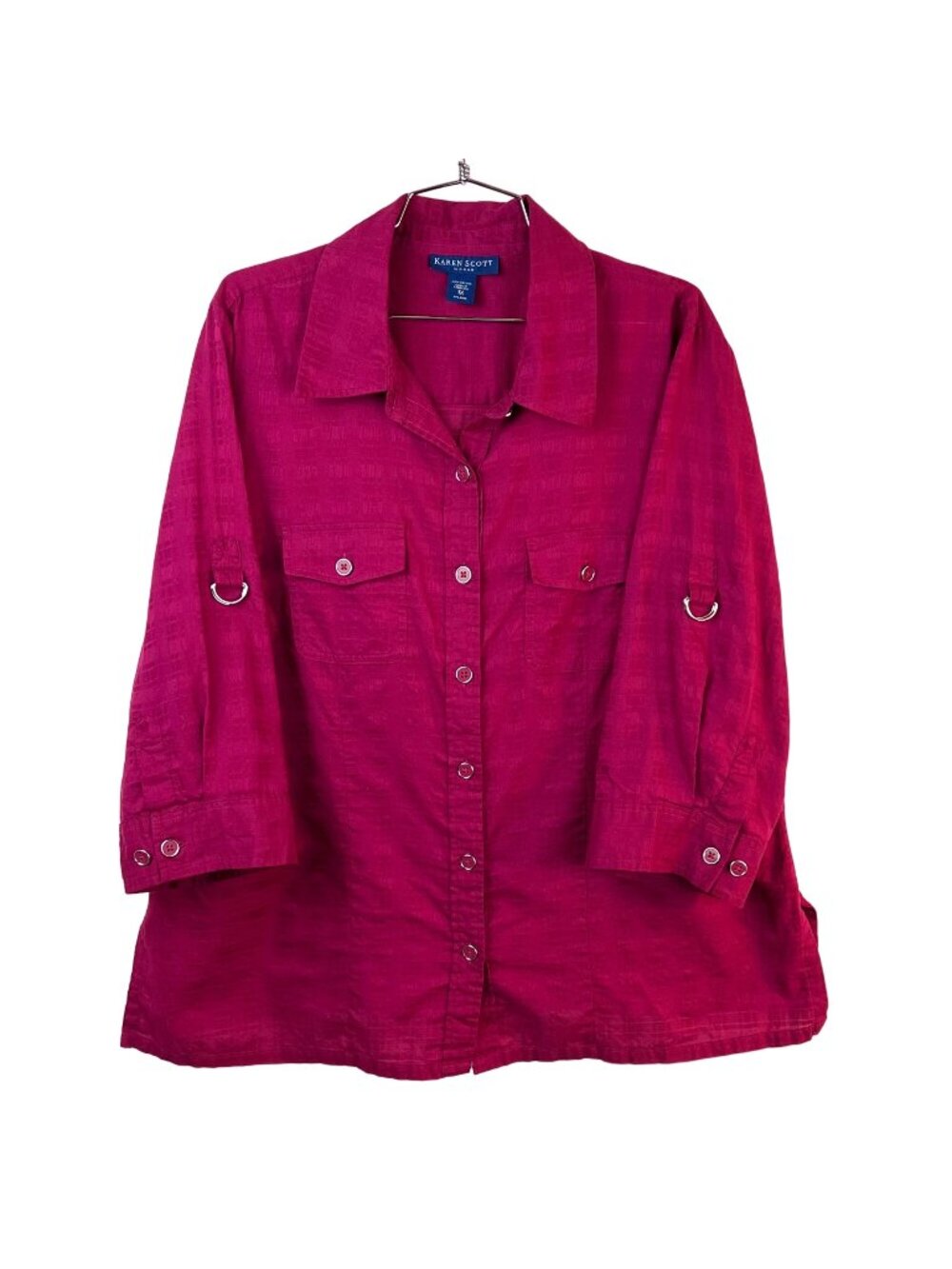 SUMMER CLEARANCE Karen Scott Size 1X Shirt